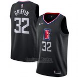 Camiseta Los Angeles Clippers Blake Griffin Statement 2017-18 Negro