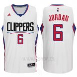 Camiseta Los Angeles Clippers DeAndre Jordan #6 Blanco