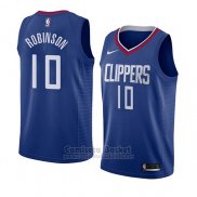 Camiseta Los Angeles Clippers Jerome Robinson #10 Icon 2018 Azul