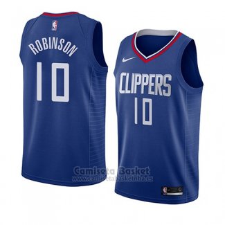 Camiseta Los Angeles Clippers Jerome Robinson #10 Icon 2018 Azul