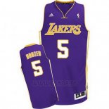 Camiseta Los Angeles Lakers Carlos Boozer #5 Violeta
