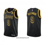 Camiseta Los Angeles Lakers Kent Bazemore #9 Mamba 2021-22 Negro