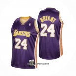 Camiseta Los Angeles Lakers Kobe Bryant #8 Segunda Mitchell & Ness Violeta