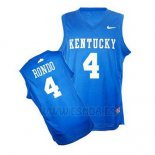 Camiseta NCAA Kentucky Wildcats Rajon Rondo #4 Azul