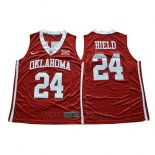 Camiseta NCAA Oklahoma State Buddy Hield #24 Rojo