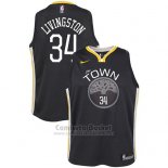 Camiseta Nino Golden State Warriors Shaun Livingston Statement #34 2017-18 Gris