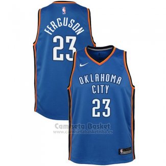 Camiseta Nino Oklahoma City Thunder Terrance Ferguson Icon #23 2017-18 Azul