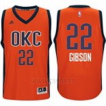 Camiseta Oklahoma City Thunder Taj Gibson #22 Naranja