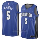 Camiseta Orlando Magic Mohamed Bamba #5 Icon 2018 Azul