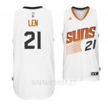 Camiseta Phoenix Suns Alex Len #21 Blanco