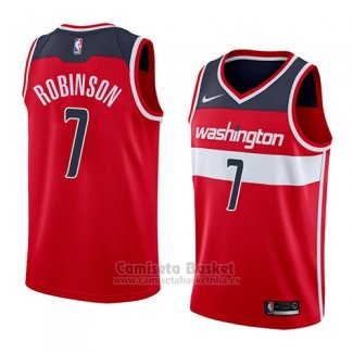 Camiseta Washington Wizards Devin Robinson #7 Icon 2018 Rojo