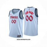 Camiseta Washington Wizards Personalizada Ciudad 2024-25 Azul