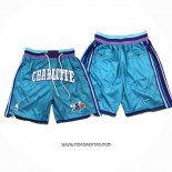 Pantalone Charlotte Hornets Classic 1996-97 Azul