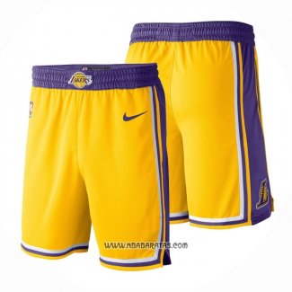 Pantalone Los Angeles Lakers Icon 2020-21 Amarillo