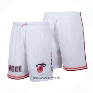 Pantalone Miami Heat Mitchell & Ness Blanco