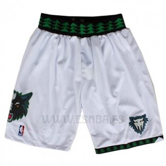 Pantalone Minnesota Timberwolves Retro Blanco