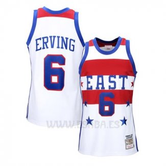 Camiseta All Star 1980 Julius Erving #6 Blanco