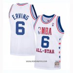Camiseta All Star 1985 Julius Erving #6 Blanco