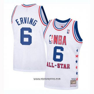 Camiseta All Star 1985 Julius Erving #6 Blanco