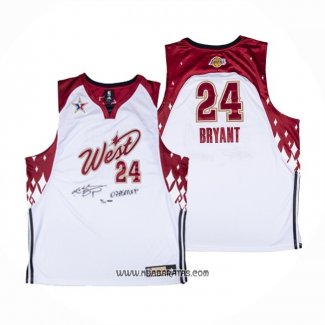 Camiseta All Star 2007 Los Angeles Lakers Kobe Bryant #24 Blanco