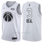 Camiseta All Star 2018 Washington Wizards Bradley Beal #3 Blanco