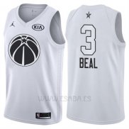 Camiseta All Star 2018 Washington Wizards Bradley Beal #3 Blanco