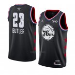 Camiseta All Star 2019 Philadelphia 76ers Jimmy Butler #23 Negro
