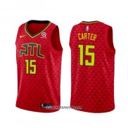 Camiseta Atlanta Hawks Vince Carter #15 Statement Rojo