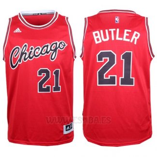 Camiseta Chicago Bulls Jimmy Butler #21 Retro Rojo