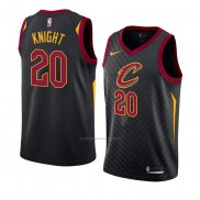 Camiseta Cleveland Cavaliers Brandon Knight #20 Statement 2018 Negro