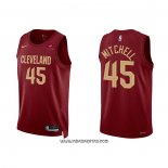 Camiseta Cleveland Cavaliers Donovan Mitchell #45 Icon 2022-23 Rojo