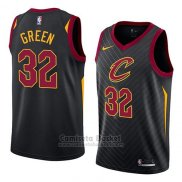 Camiseta Cleveland Cavaliers Jeff Green #32 Statement 2018 Negro