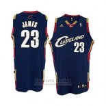 Camiseta Cleveland Cavaliers Lebron James #23 Azul