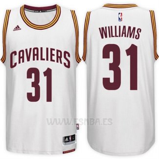 Camiseta Cleveland Cavaliers Mo Williams #31 2015 Blanco