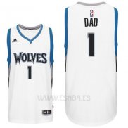 Camiseta Dia del Padre Minnesota Timberwolves DAD #1 Blanco