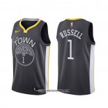 Camiseta Golden State Warriors D'angelo Russell #1 Ciudad Negro