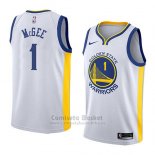 Camiseta Golden State Warriors Javale Mcgee #1 Association 2018 Blanco