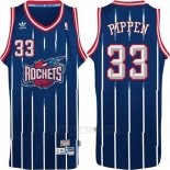 Camiseta Houston Rockets Scottie Pippen #33 Retro Azul
