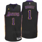 Camiseta Los Angeles Lakers D'Angelo Russell #1 Negro