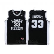 Camiseta Lower Merion Kobe Bryant #33 Negro