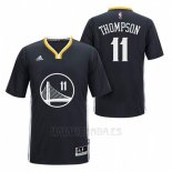 Camiseta Manga Corta Golden State Warriors Klay Thompson #11 Negro