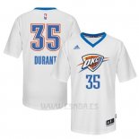 Camiseta Manga Corta Oklahoma City Thunder Kevin Durant #35 Blanco