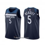 Camiseta Minnesota Timberwolves Malik Beasley #5 Icon Negro