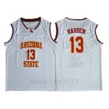 Camiseta NCAA Arizona State James Harden #13 Blanco