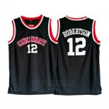 Camiseta NCAA Cincinnati Oscar Robertson #12 Negro