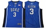 Camiseta NCAA Duke Blue Devils Garyson Allen #3 Azul