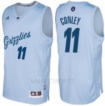 Camiseta Navidad 2016 Memphis Grizzlies Mike Conley #11 Azul