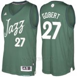 Camiseta Navidad 2016 Utah Jazz Rudy Gobert #27 Veder