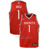 Camiseta Nino Houston Rockets Trevor Ariza Icon #1 2017-18 Rojo