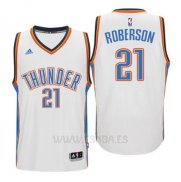 Camiseta Oklahoma City Thunder Andre Roberson #21 Blanco